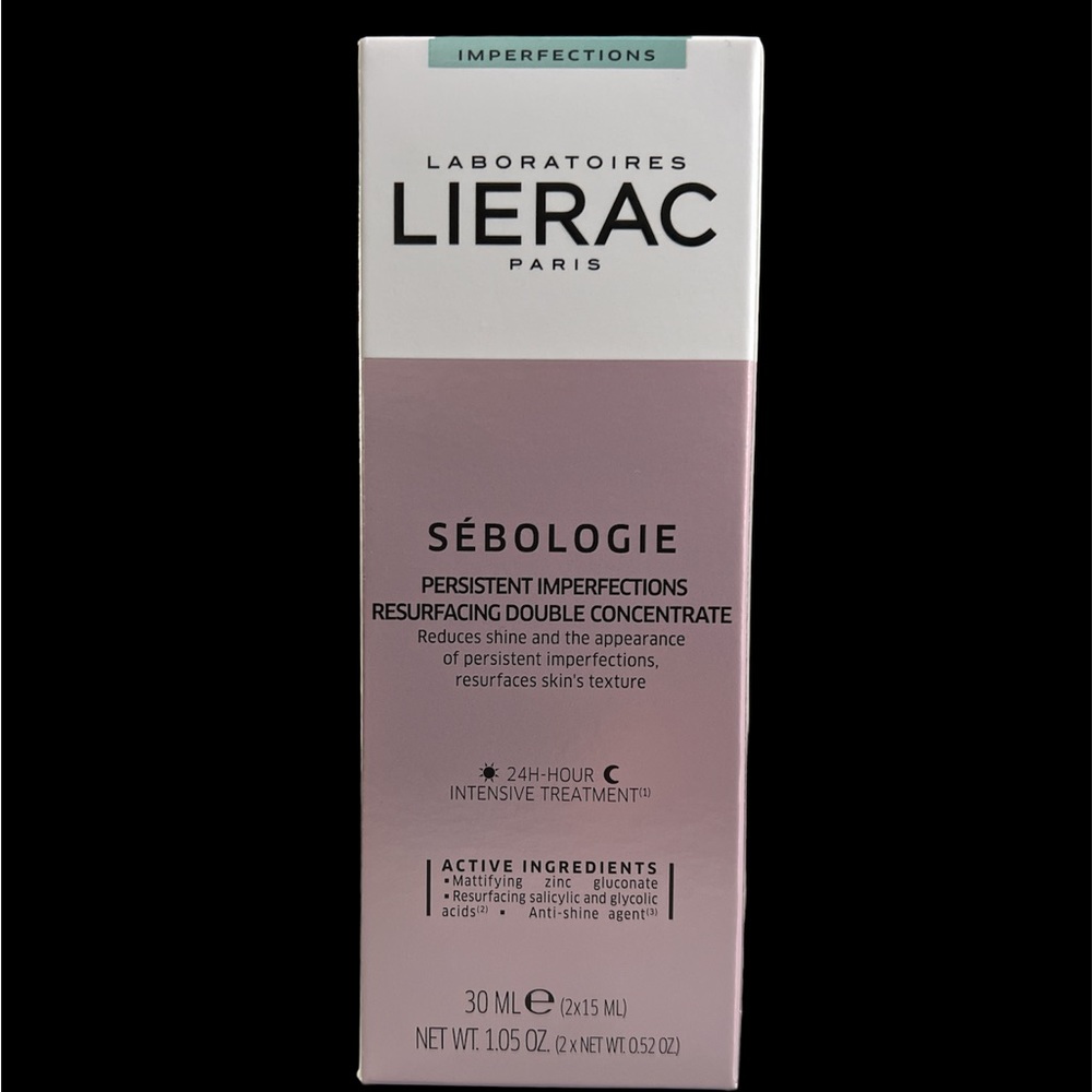 Lierac Sebologie Resurfacing double concentrate for blemishes. New in box. 30 ml